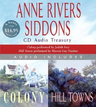 Audio CD Anne Rivers Siddons Audio Treasury: Colony and Hill Towns Book