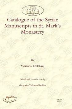 Hardcover Catalogue of the Syriac Manuscripts in St. Mark's Monastery Book