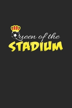 Paperback Queen of the stadium: 6x9 Groundhopping - grid - squared paper - notebook - notes Book