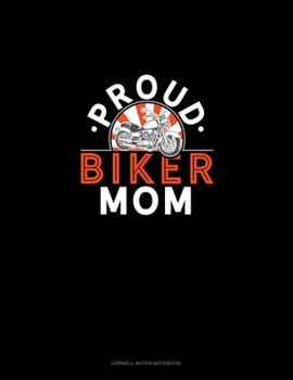 Paperback Proud Biker Mom: Cornell Notes Notebook Book