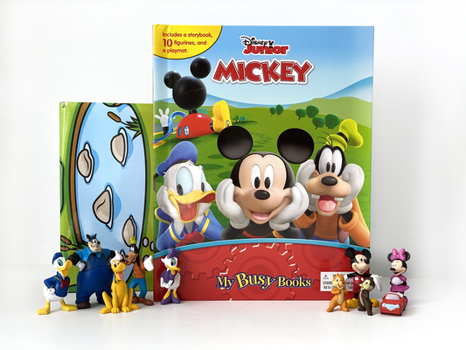 Hardcover Disney Mickey Clubhouse My Busy Books Book