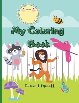 Paperback My Coloring Book [Italian] Book