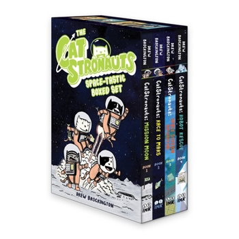Paperback The Catstronauts Space-Tastic Boxed Set (Graphic Novel Boxed Set) Book