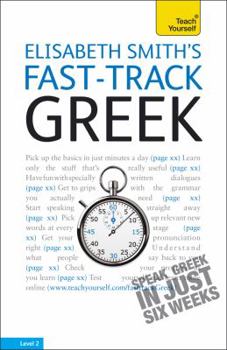 Paperback Fast-Track Greek [With Book(s)] Book