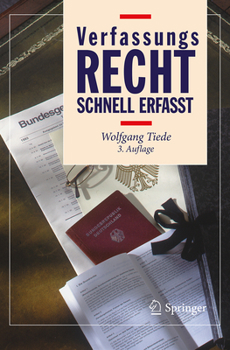 Paperback Verfassungsrecht - Schnell Erfasst [German] Book