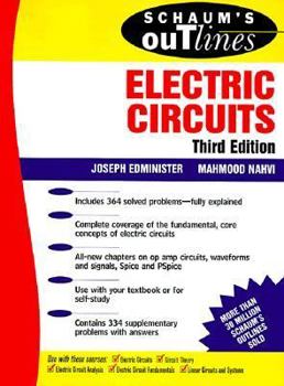 Schaum's Outline of Electric Circuits - Book  of the Schaum's Outline