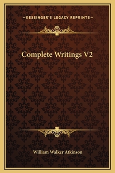 Hardcover Complete Writings V2 Book