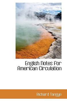 Paperback English Notes for American Circulation Book