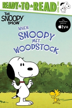 Paperback When Snoopy Met Woodstock: Ready-To-Read Level 2 Book