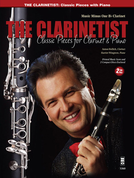 Paperback The Clarinetist - Classical Pieces for Clarinet and Piano: 2-CD Set Book