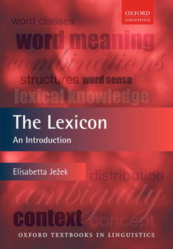 Paperback The Lexicon: An Introduction Book