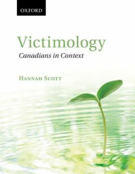 Paperback Victimology: Canadians in Context Book
