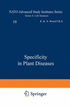 Paperback Specificity in Plant Diseases Book