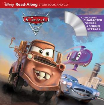 Paperback Cars 2 Read-Along Storybook and CD Book
