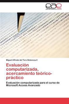 Paperback Evaluación computarizada, acercamiento teórico-práctico [Spanish] Book