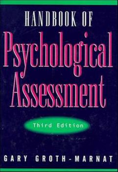 Hardcover Handbook of Psychological Assessment Book