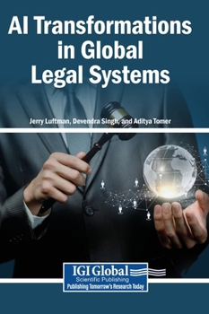 Hardcover AI Transformations in Global Legal Systems Book