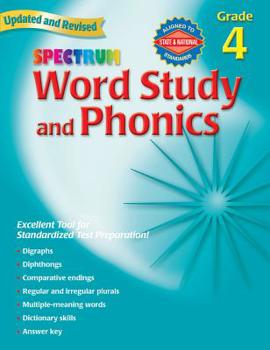 Paperback Word Study and Phonics, Grade 4 Book