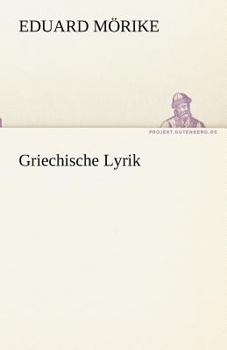 Paperback Griechische Lyrik [German] Book