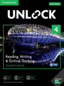 Paperback Unlock Level 4 Reading, Writing, & Critical Thinking Student's Book, Mob App and Online Workbook W/ Downloadable Video Book