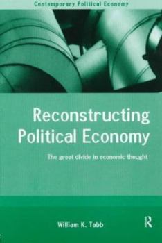 Paperback Reconstructing Political Economy Book