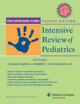 Paperback Cleveland Clinic Intensive Review of Pediatrics Book