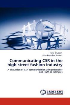 Paperback Communicating CSR in the high street fashion industry Book