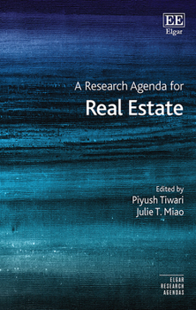 Hardcover A Research Agenda for Real Estate (Elgar Research Agendas) Book