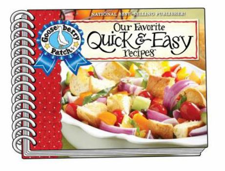 Spiral-bound Quick & Easy Recipes Book