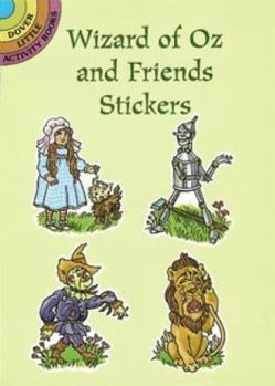 Paperback Wizard of Oz and Friends Stickers Book