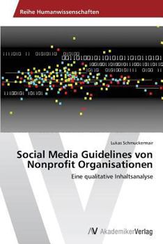 Paperback Social Media Guidelines von Nonprofit Organisationen [German] Book