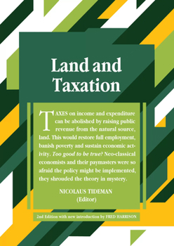Paperback Land and Taxation: 2nd Edition Book