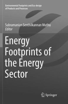 Paperback Energy Footprints of the Energy Sector Book