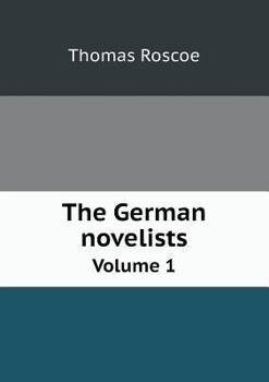 Paperback The German novelists Volume 1 Book