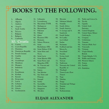 Paperback Books to the Following.: Croatia Book