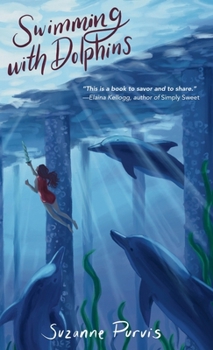 Hardcover Swimming with Dolphins Book