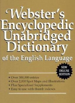 Hardcover Webster's Encyclopedic Unabridged Dictionary of the English Language Book