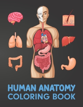 Paperback Human Anatomy Coloring Book