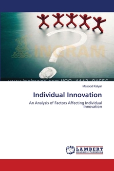 Paperback Individual Innovation Book