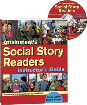 Spiral-bound Social Story Readers Instructor's Guide Book