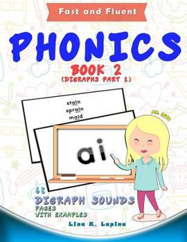 Paperback Phonics Flashcards (Digraph Sounds): 68 flash cards with examples Book