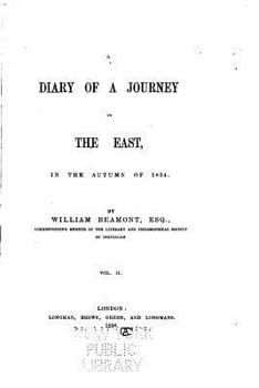 Paperback A Diary of a Journey to the East, In the Autumn of 1854 Book