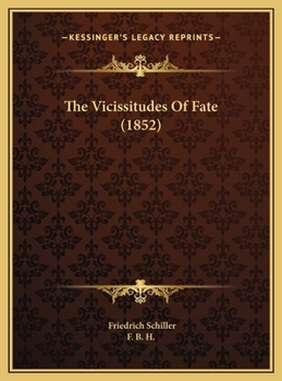 Hardcover The Vicissitudes Of Fate (1852) Book