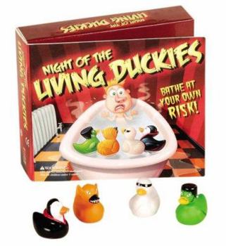 Paperback Night of the Living Duckies: Bathe at Your Own Risk! [With 4 Bath Toys] Book