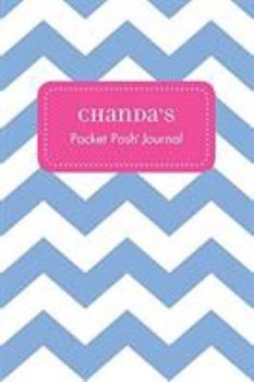 Paperback Chanda's Pocket Posh Journal, Chevron Book