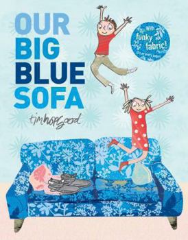 Hardcover Our Big Blue Sofa Book