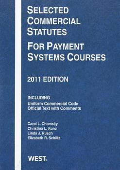 Paperback Selected Commercial Statutes for Payment Systems Courses Book