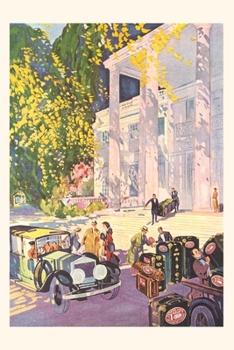 Paperback Vintage Journal Unloading Luggage and Trunks Book