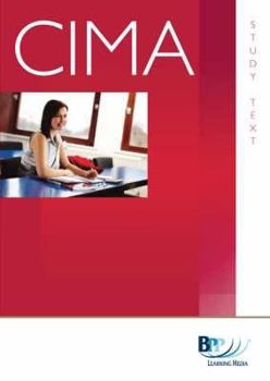 Hardcover Cima - P8: Financial Analysis: Study Text Book