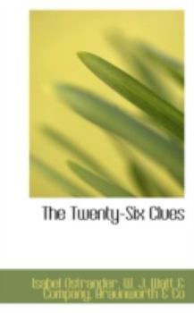 Paperback The Twenty-Six Clues Book